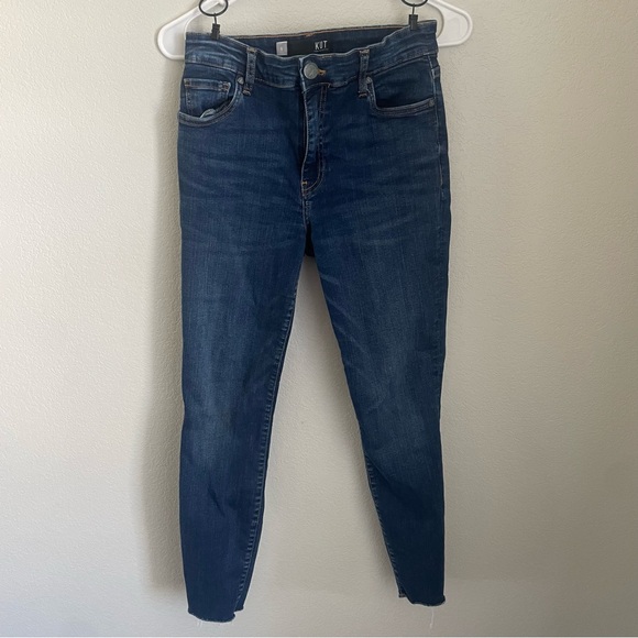 Kut From the Kloth Connie High Rise Ankle Skinny Jeans Size 6 - Picture 3 of 14